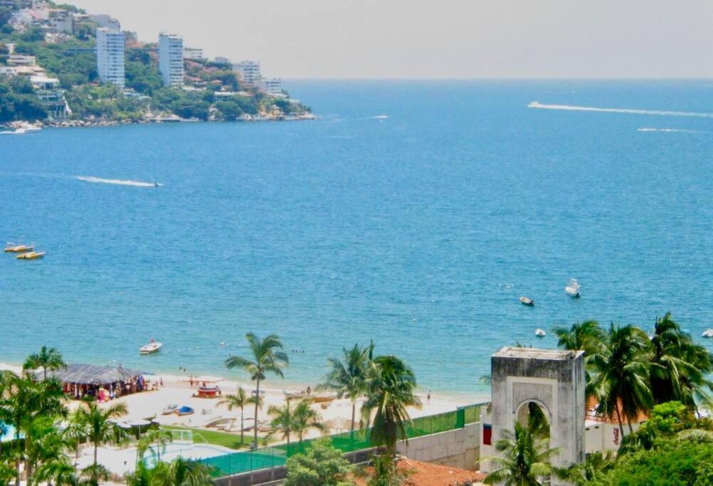 Villa Blue Coast With Pool And Ocean View 10 To 35 P Acapulco Exterior foto