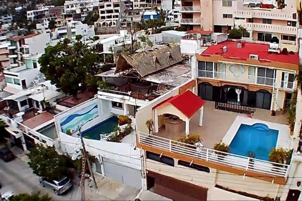 Villa Blue Coast With Pool And Ocean View 10 To 35 P Acapulco Exterior foto