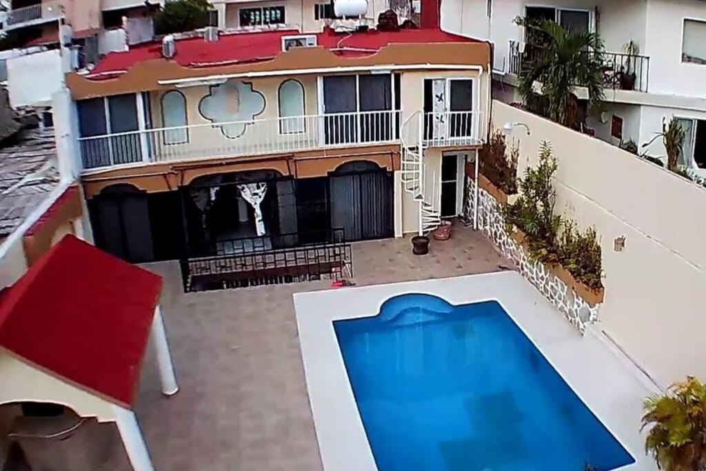 Villa Blue Coast With Pool And Ocean View 10 To 35 P Acapulco Exterior foto